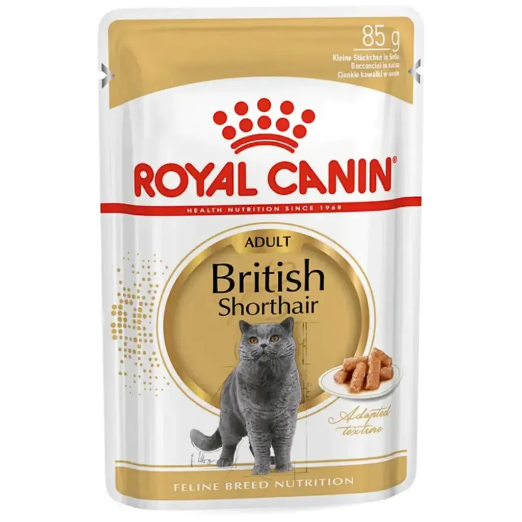Royal Canin British Shorthair Narrow Chuncks in Gravy