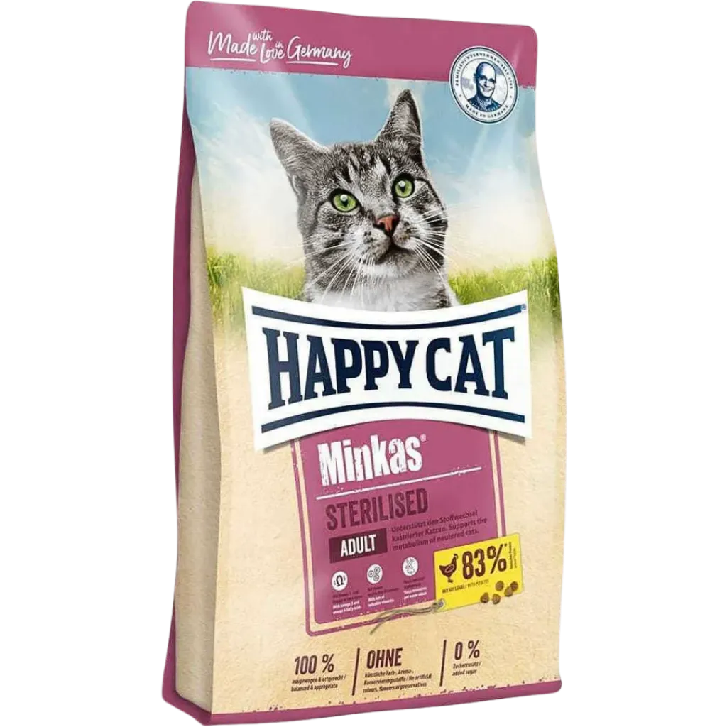 Happy Cat Minkas Sterilized 1.5kg