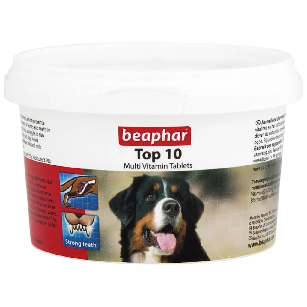 Beaphar Multi Vitamin Top 10 Tablets For Dog