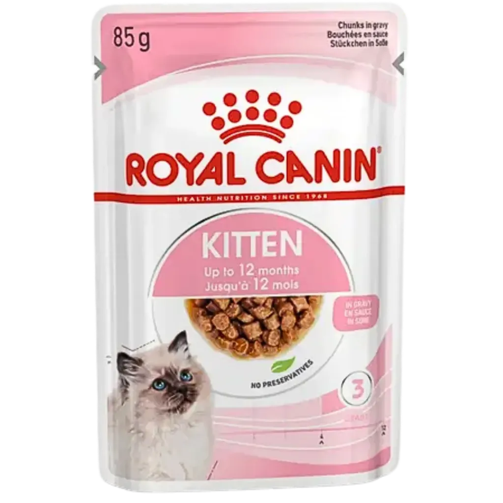 Royal Canin Kitten 12month In Gravy