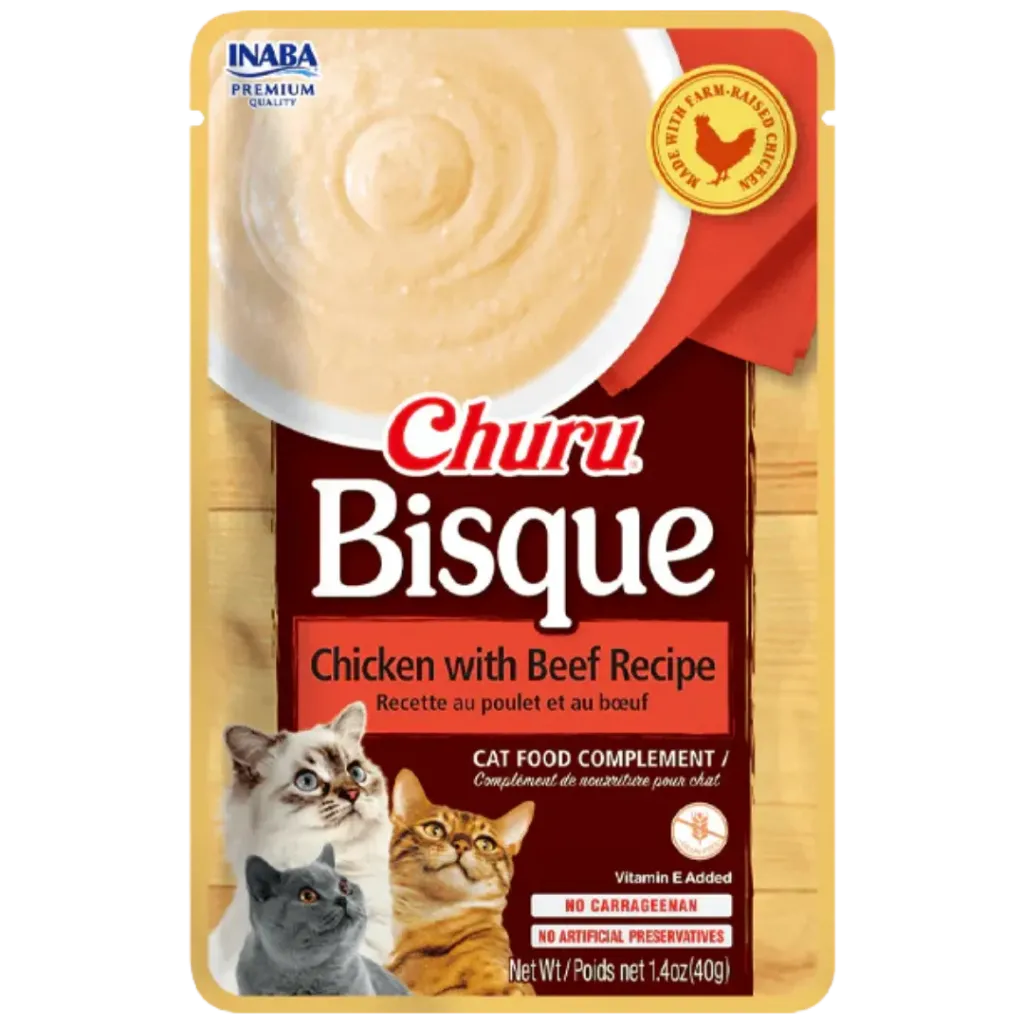 Churu Bisque Chicken with Beef Recipe 40g