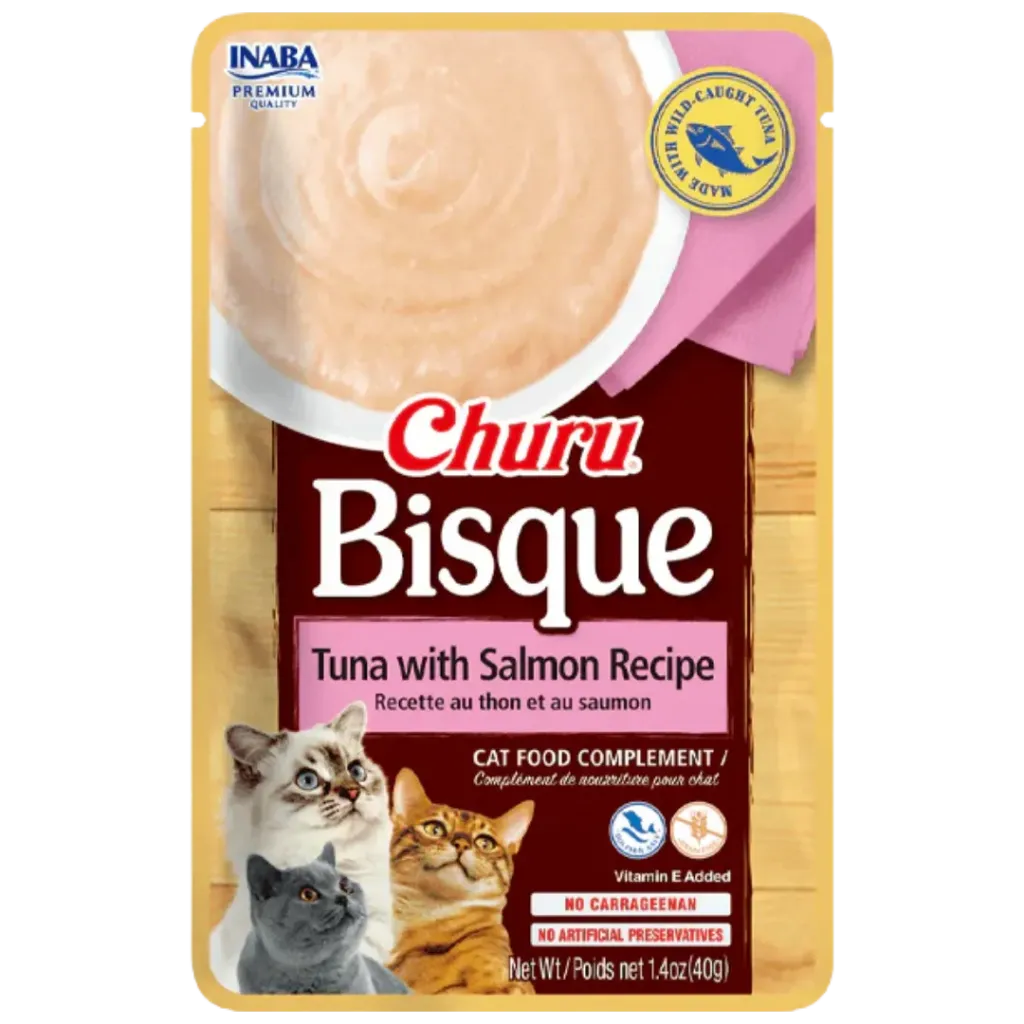 Churu Bisque Tuna with Salmon Recipe 40g