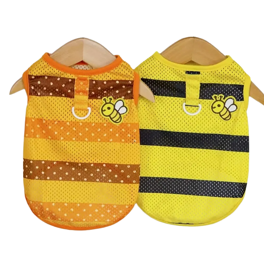 Orange & Yellow Bee Cat & Dog Clothes