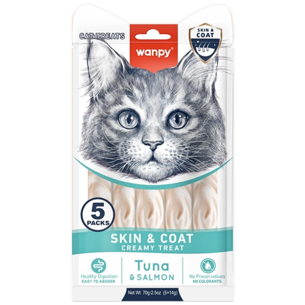 Wanpy Skin & Coat Tuna & Salmon Sticks